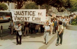 Justice for Vincent Chin protest march